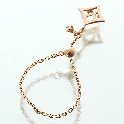 ピンクゴールドリング