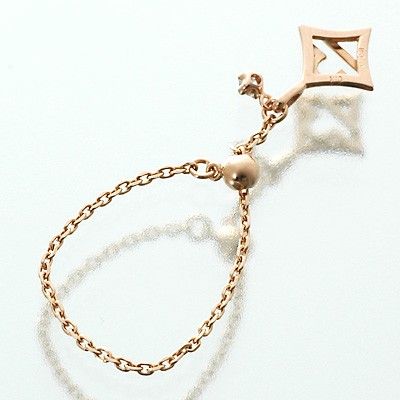 ピンクゴールドリング