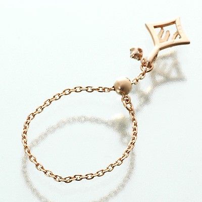 ピンクゴールドリング