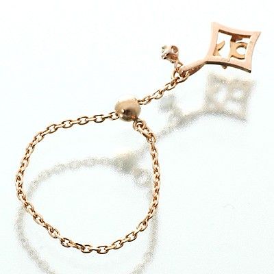 ピンクゴールドリング