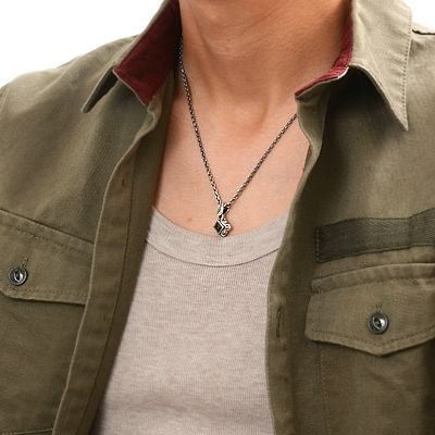 シルバーネックレス