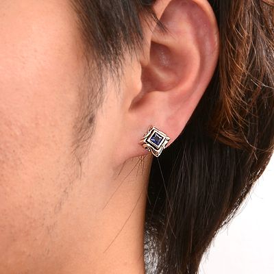 シルバースタッドピアス(片耳用)