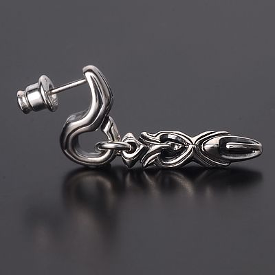 シルバースタッドピアス(片耳用)