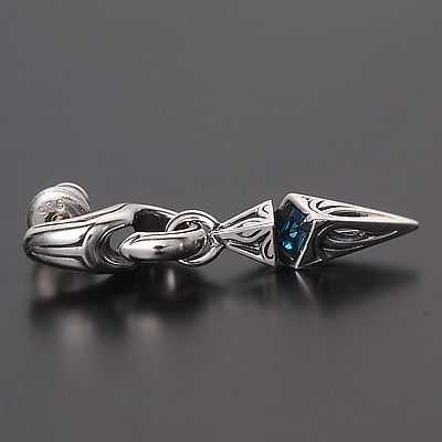 シルバースタッドピアス(片耳用)