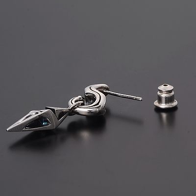 シルバースタッドピアス(片耳用)