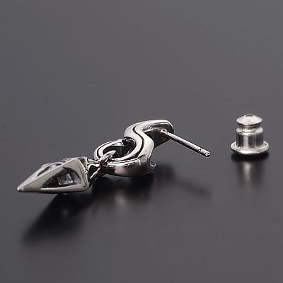 シルバースタッドピアス(片耳用)