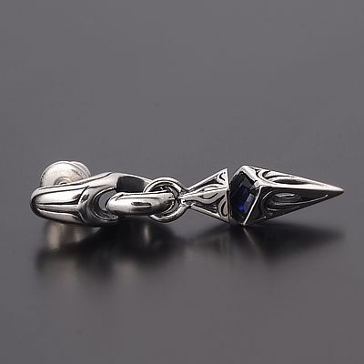 シルバースタッドピアス(片耳用)