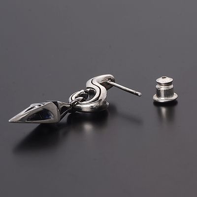 シルバースタッドピアス(片耳用)