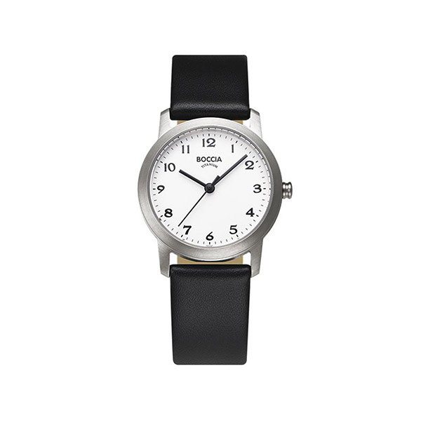 BOCCIA TITANIUM レザーウォッチ