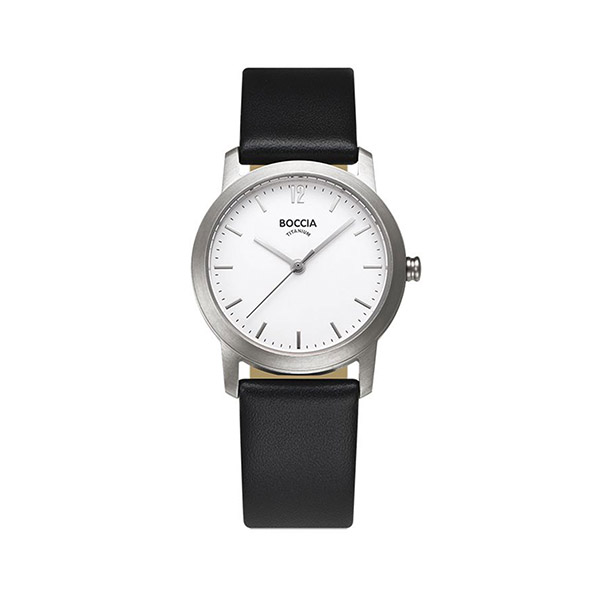 BOCCIA TITANIUM レザーウォッチ