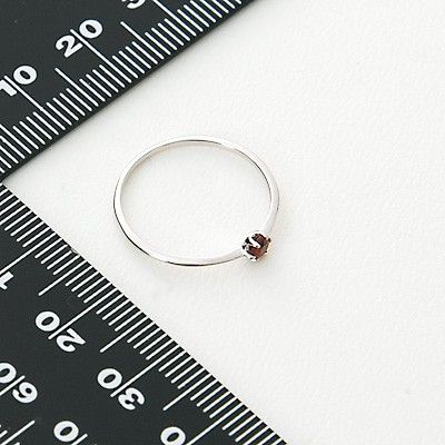 ホワイトゴールドリング