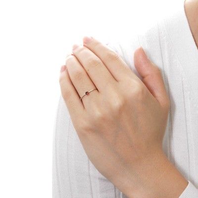 ホワイトゴールドリング