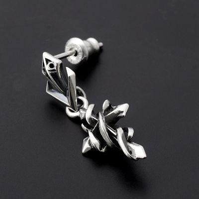 シルバースタッドピアス(片耳用)