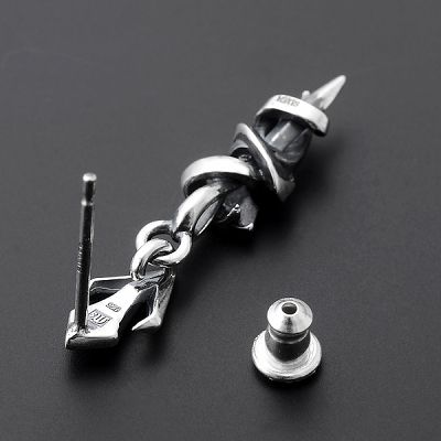 シルバースタッドピアス(片耳用)