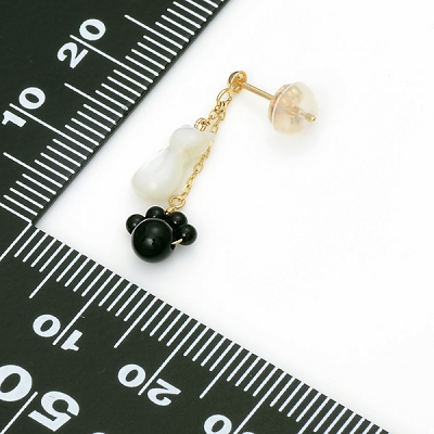 イエローゴールドピアス