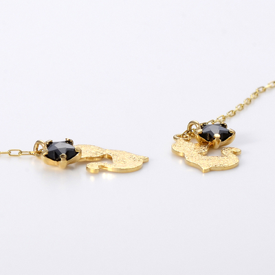 イエローゴールドピアス