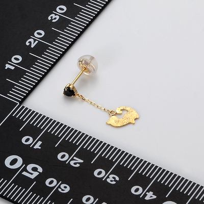 イエローゴールドピアス