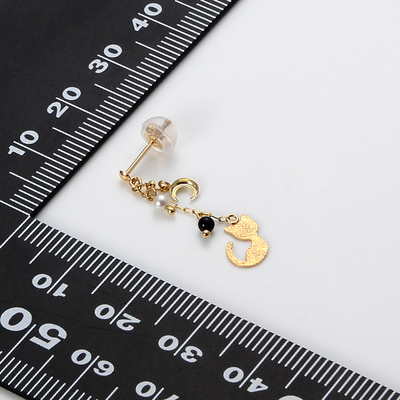 イエローゴールドピアス