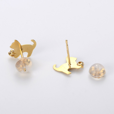 イエローゴールドピアス