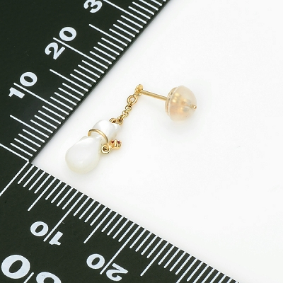 イエローゴールドピアス