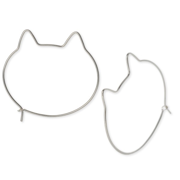 me. ホワイトゴールドピアス