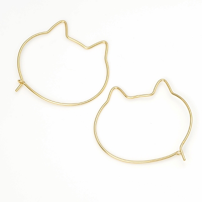 イエローゴールドピアス