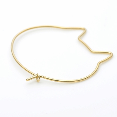 イエローゴールドピアス