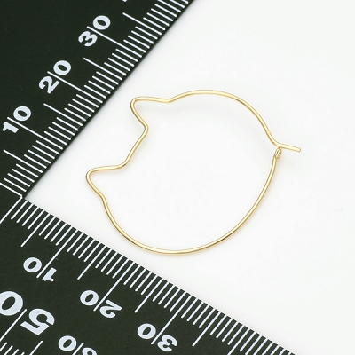 イエローゴールドピアス