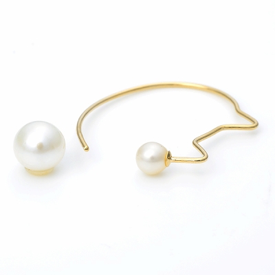 イエローゴールドピアス