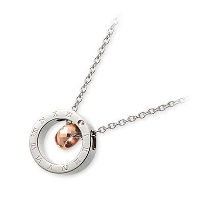 white clover ステンレスネックレス