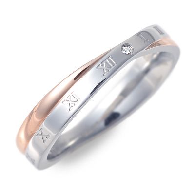 white clover ステンレスリング