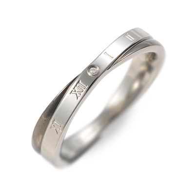 white clover ステンレスリング