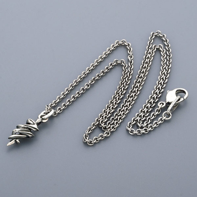 シルバーネックレス