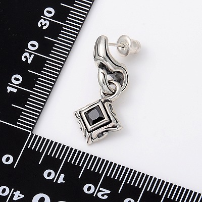 シルバースタッドピアス(片耳用)