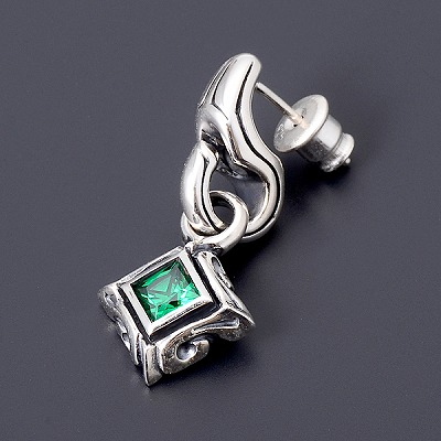 シルバースタッドピアス(片耳用)