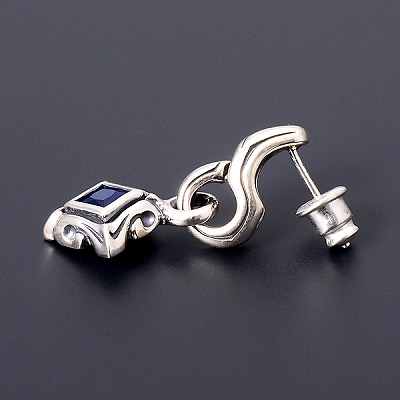 シルバースタッドピアス(片耳用)