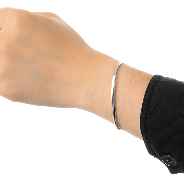 ステンレスペアバングル