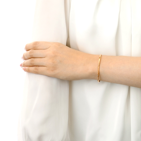 ステンレスペアバングル