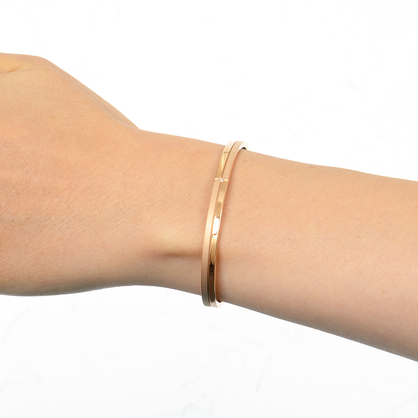 ステンレスペアバングル