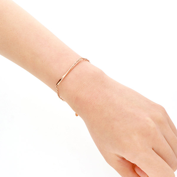 ステンレスペアブレスレット