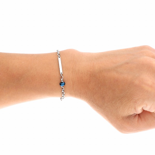 ステンレスペアブレスレット