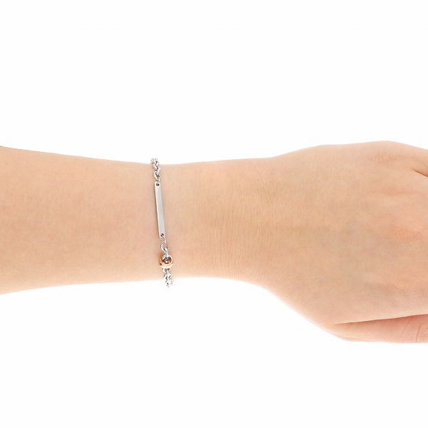 ステンレスペアブレスレット