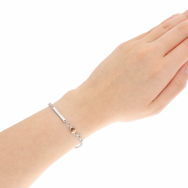 ステンレスペアブレスレット