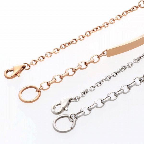 ステンレスペアブレスレット