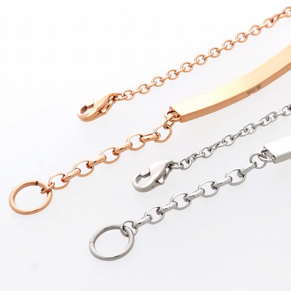 ステンレスペアブレスレット