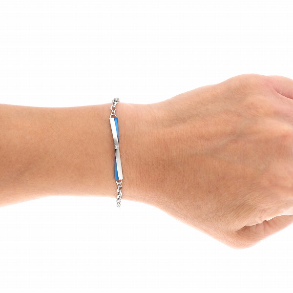 ステンレスペアブレスレット