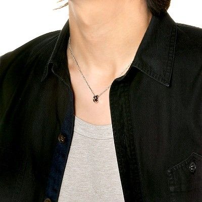 ステンレスペアネックレス