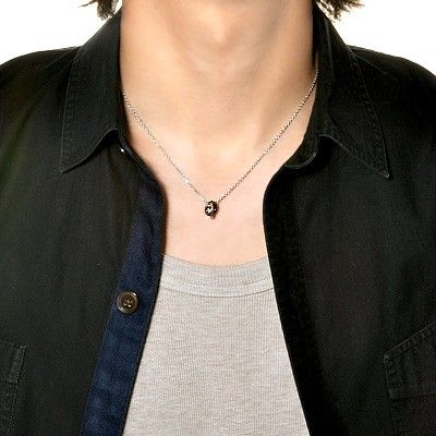 ステンレスペアネックレス