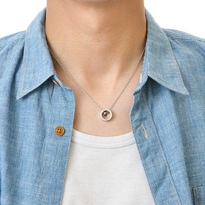 ステンレスペアネックレス