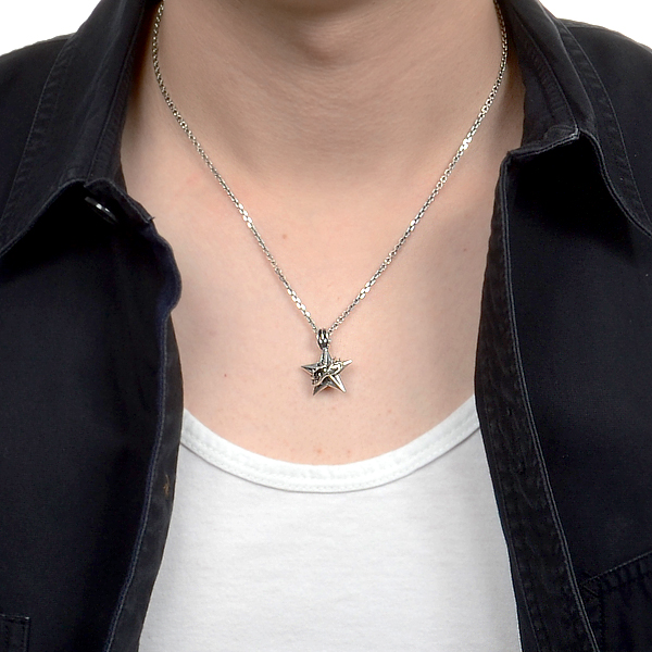 シルバーネックレス